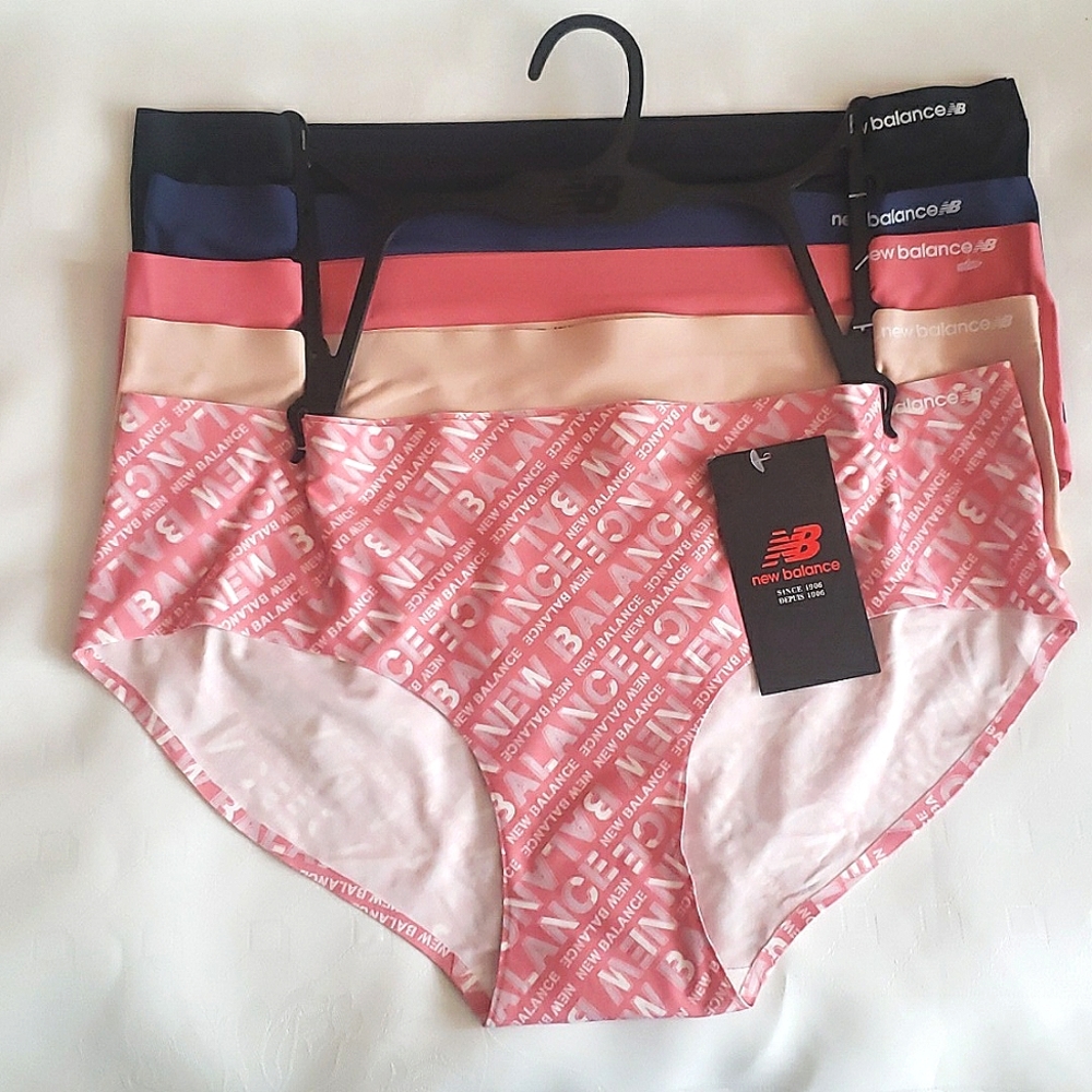 New Balance 5-pack Breathable Ultra Smooth Hipster panties Size XL